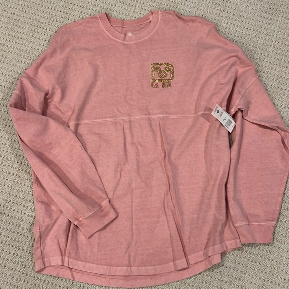 Beautiful pink, Disney spirit jersey, size extra large, NWT